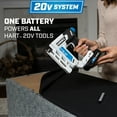 thumbnail image 5 of HART 20-Volt 3/8 Inch Crown Staple Gun Kit (1) 20-Volt 1.5Ah Lithium-Ion Battery, 5 of 14