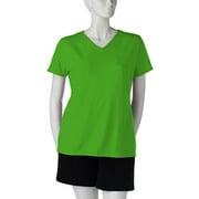 Women's Plus Shaped StayClean V-Neck Tee