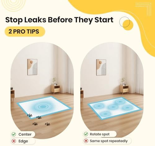 Extra Large Puppy Pads 50 Count | 30x26 Inch XL Potty Pads for Dogs | Super Absorbent Disposable Dog Pads Heavy Duty | Piddle Pads for Pet Training