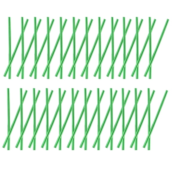 ADDHAT 1600 Pieces Green Metallic Ties for Bag Sealing, Baking, Packaging, and Gift Wrapping Wire