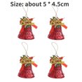 thumbnail image 3 of 4 campanas navideñas colgantes para árbol de Navidad, campanas doradas para decoración del hogar, adornos para fiestas de Navidad y Año Nuevo, 3 of 5