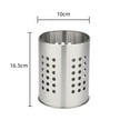 thumbnail image 1 of Sleek Design Reliable Stainless Steel Utensil Holder with Drainage Hole, 1 of 10
