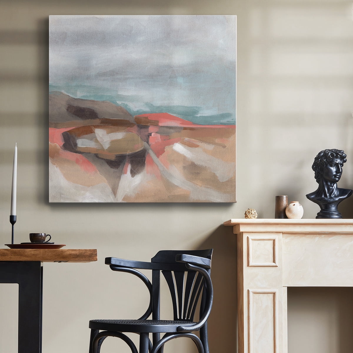 Wexford Home Tectonic Plateau I-Premium Gallery Wrapped Canvas, 10" x 10" - Ready to Hang