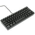 thumbnail image 1 of VGEBY Keyboard Wired,Gaming Keyboard Portable Backlit 61 Keys Wired Black USB PC Keyboard for Home Office Laptop Work Gaming, 1 of 8