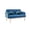 Light Blue, variant on QHTT Loveseat Sofa Leisure Seat with Metal Tapered Legs for Living Room Bedroom Apartment Light Blue