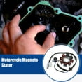 thumbnail image 2 of 4 Wires 8 Pole AC Motorcycle Magneto Stator for 50cc 80cc 100cc GY6 Engine for ATV Scooter Go-Kart UTV, 2 of 6