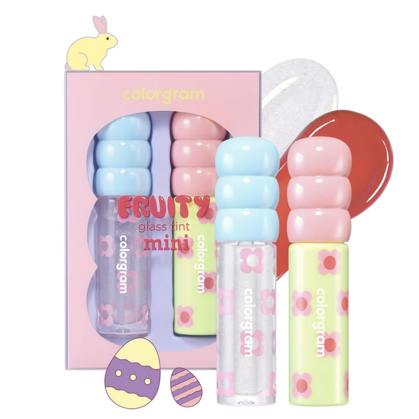 Set de tintes de labios COLORGRAM Fruity Glass Tint Mini 02 Warm