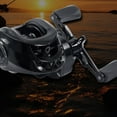 thumbnail image 4 of FACEGA Baitcaster Reels 7.2:1 Gear Ratio 12+ Bearings Baitcaster Reel Left-handed Fishing Reels with Lengthen Ergonomic Black, 4 of 8