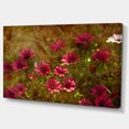 thumbnail image 2 of Spring Garden with Little Red Flowers - Large Floral Canvas Artwork, 2 of 4