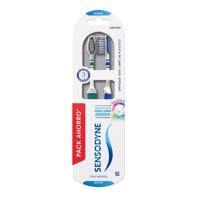 Cepillo de dientes Sensondyne proteccion completa 2 pzas