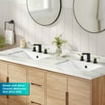 thumbnail image 3 of Kraus Fus-14103 Indy 1.2 GPM Widespread Bathroom Faucet - Spot Free Brushed Brass, 3 of 7