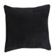 thumbnail image 5 of funda de cojín de suave de color sólido funda de almohada negra, 5 of 9