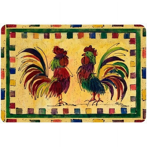 Bird - Rooster Mouse Pad, Hot Pad Or Trivet