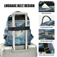 thumbnail image 3 of FORMRS Mini Backpack Purse for Women Quilted Travel Daypack Casual Shoulder Bag, Night Floating Whale, 3 of 7