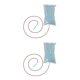 thumbnail image 2 of Matsuzay Alimentador de agua para plantas y flores de 2/3L, dispositivos de riego automático, Kit de riego de jardín con bolsa de agua, herramienta de 3L 2piezas Matsuzay CBP003737, 2 of 5