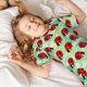 thumbnail image 5 of Balery Red Ladybugs And Leaf Conjunto de Pijama Infantil de Manga Corta con Estampado – Ropa de Dormir de Algodón Suave-Medium, 5 of 6