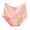 Pink, variant on Diufon Women's Underwear Cotton High Waist Full Coverage Plus Size Briefs Breathable Soft Solid Color Panties