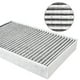 thumbnail image 2 of Limpiador de aire Filtro de aire para coche, filtro de aire acondicionado para cabina con reemplazo Tomshoo Limpiador de aire, 2 of 7