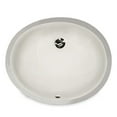 thumbnail image 3 of Great Point Collection Nantucket Sinks 17 Inch X 14 Inch Undermount Ceramic Sink In Bisque UM-17x14-B-K, 3 of 5
