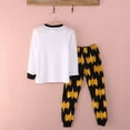 thumbnail image 4 of 2 Pcs Pyjama en Coton à Manches Longues pour Tout-Petits Garçons Batman Ensemble de Nuit Tenue de Sommeil 2-8 Ans, 4 of 5
