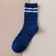 thumbnail image 1 of Chaussettes Épaisses et Chaudes Mi-Mollet pour Femmes Automne et Hiver avec Imprimé Assorti, 1 of 3