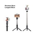 thumbnail image 2 of Bluetooth Selfie Stick Trípode Multifuncional Aleación De Aluminio Selfie Stick Ángulo Ajustable Selfie Stick Extendido Kearding EL017764-03, 2 of 5