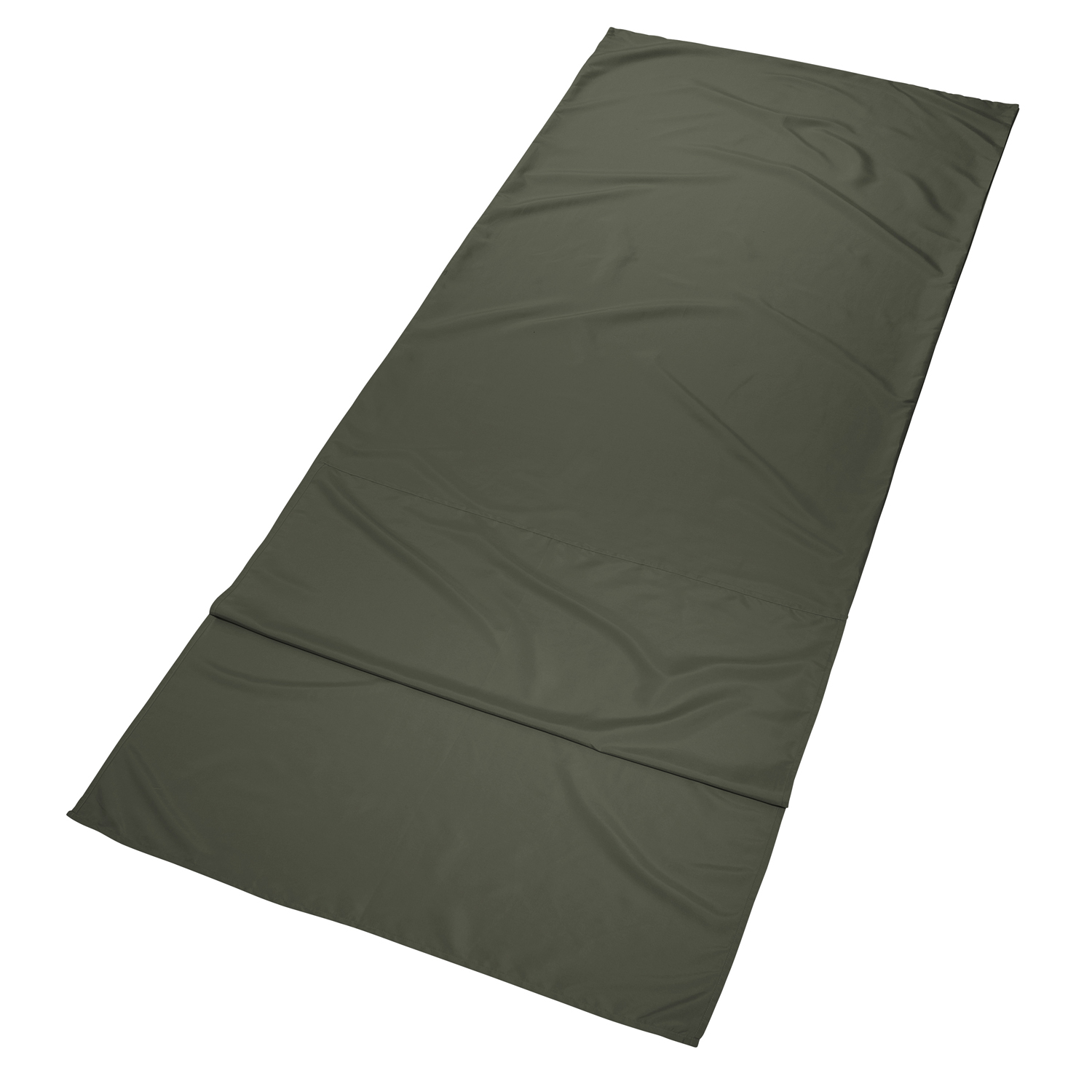 Ozark Trail  Polyester Outdoor Camping Sleeping Bag Liner Sheet, Green (78 in. Length x 33.5 in. Width)