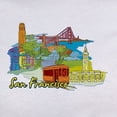 thumbnail image 3 of CafePress - San Francisco Travel Poster T Shirt - Women's Classic T-Shirt, 3 of 4