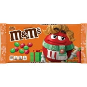 M&M's Peanut Butter Chocolate Christmas Candy - 10 oz Bag