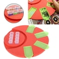 thumbnail image 4 of Painting Organizer, Drawing Accessory Durable Portable Plastic  For Glass  For   For Square  For Round, 4 of 8
