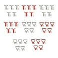 thumbnail image 4 of ZheElen Options Rouges et Grises Disponibles pour Poignée Chariot Élévateur Électrique Tête de Charge Connecteur Haute Intensité 175A Rouge 5 Pcs, 4 of 6
