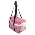 thumbnail image 1 of Mistaha Pet Car Seat Cover with Armrest Slot for Small Dogs and Cats - Factory Direct Sale, Front Seat Protector, Pink Paw Pattern, 1 of 6