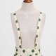 thumbnail image 4 of Puntoco Vestido De Longitud Media Con Cordones Y Cintura Alta, Tetona, Escote Cuadrado, Temperamento Retro, Para Mujer, Verde, Xl,Regalos Para Mujer Joven, 4 of 9