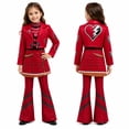 thumbnail image 5 of Descendant4 Halloween Costume Red and Chloe Princess Dress Movie Character Role Play Halloween Cosplay Dress Up Outfits Set for Carnival,Size 140, 5 of 9