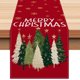 thumbnail image 1 of Caminos de mesa navideños Harliver, manteles navideños para cenas navideñas, caminos de mesa navideños de invierno, caminos de mesa navideños de Nochebuena para decoración del hogar, cocina y, 1 of 8