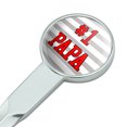 thumbnail image 2 of #1 Papa Number One Dad Father Classic Metal Envelope Letter Opener, 2 of 3