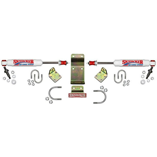 Steering Damper Kit Compatible with 2007 2017 Jeep Wrangler 2008