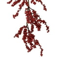 thumbnail image 6 of Northlight Berries Artificial Christmas Garland - 45" - Red, 6 of 6