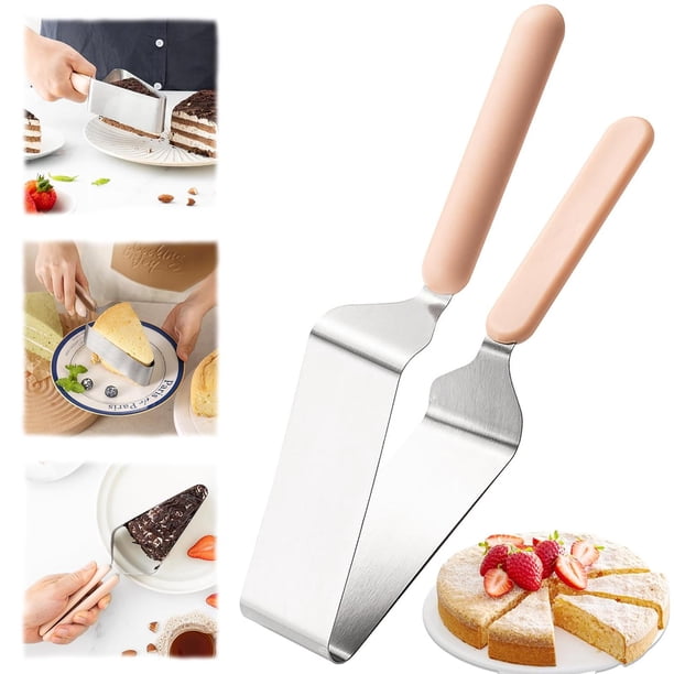 Cortador de Pasteles Suuker Acero Inoxidable con Doble Asa Ajustable para Servidor de Pasteles