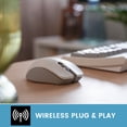thumbnail image 5 of Perixx PERIMICE-621M Wireless Mouse - Silent Click with Ergo Design - Compatible for Desktop and Laptop PC - Wireless 2.4 GHz - Beige, 5 of 7
