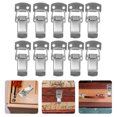 thumbnail image 2 of KAKOWELY garage door lock 10pcs Stainless Steel Spring Loaded Toggle Latch For Toolbox Chest Case Box Secure Locking Clasp With Mounting Screws1.77"X0.87"X0.12", 2 of 5