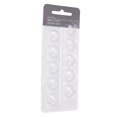 thumbnail image 1 of 10pcs  Domes,Double Vent Bass Dome Accessory Single Layer Double Vent Silicone Replacement Domes for MiniFit Transparent  Ear Tips Replacement Resound, 1 of 7