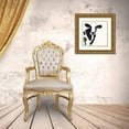 thumbnail image 3 of Borges, Victoria 20x20 Gold Ornate Wood Framed with Double Matting Museum Art Print Titled - Cow Contour IV, 3 of 4