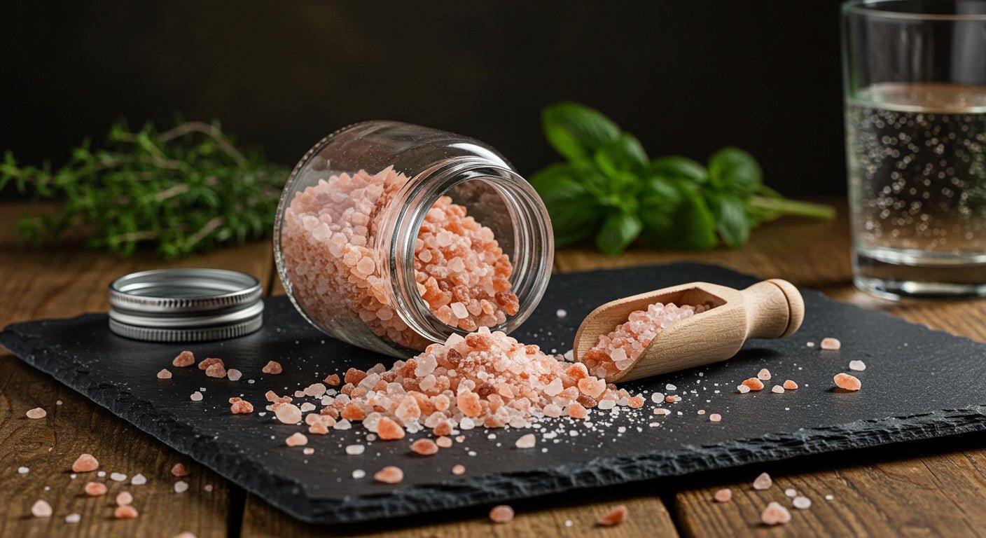 Black Tai Salt Co. brand 100% Authentic Himalayan Salt Nutrient and Mineral Dense Coarse - Gourmet Pure Crystal Paleo & Keto Preferred