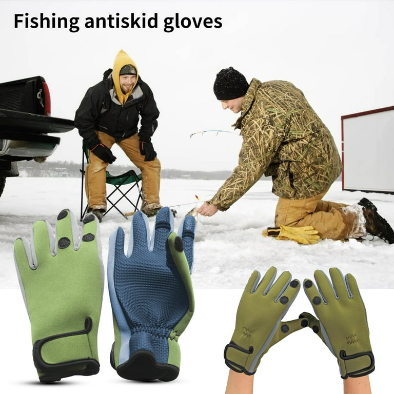 Flexible Fishing Gloves Warm for Men and Women Cold Weather Insulated Water  Repellent Great for Ice Fishing Fly Fishing Photography Motorcycling