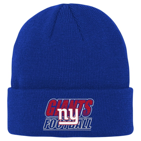 Youth Outerstuff  Royal New York Giants Team Gradient Cuffed Knit Hat