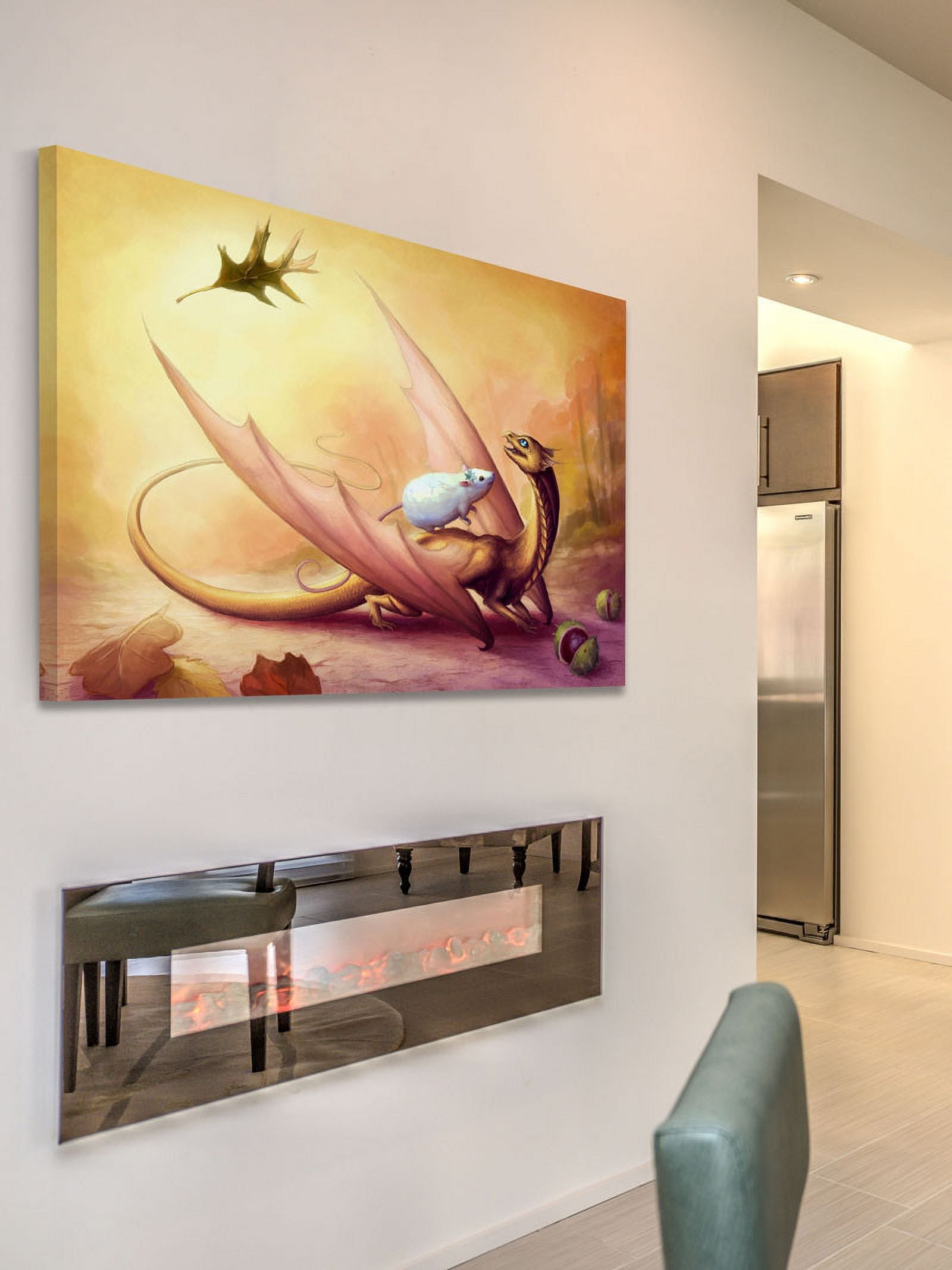 Marmont Hill "Autumn Drake" Painting Print on Canvas