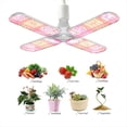 thumbnail image 2 of Luz LED de Cultivo Lámpara Phyto Plegable Bombilla de Espectro Completo para Plantas de Interior Lámparas de Cultivo de Floración Jardín E27 A, 2 of 6