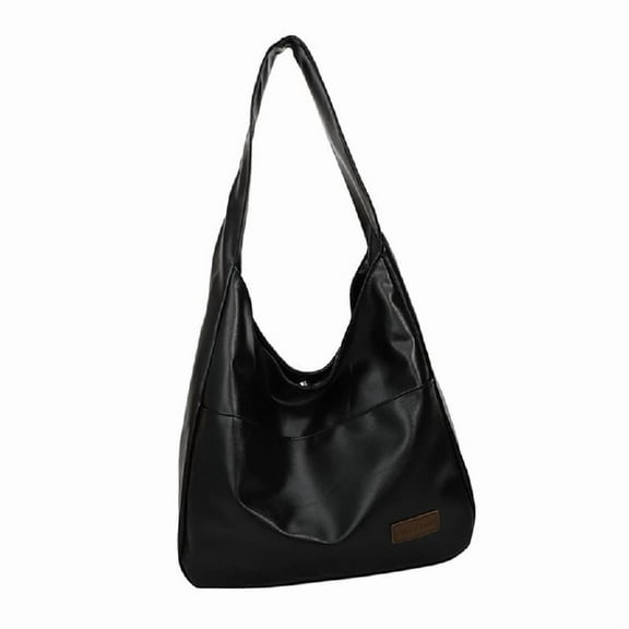 Fashionable Shoulder Bag PU Spacious Handbag Comfortable Everyday Purse