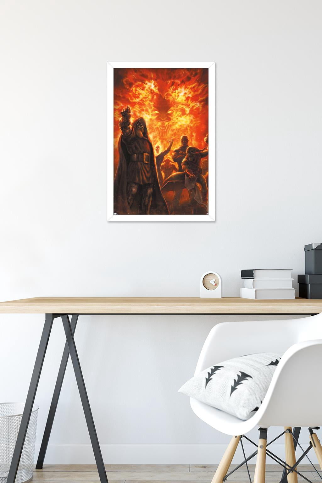 Marvel Comics - New Avengers #46 Wall Poster, 14.725" x 22.375" Framed